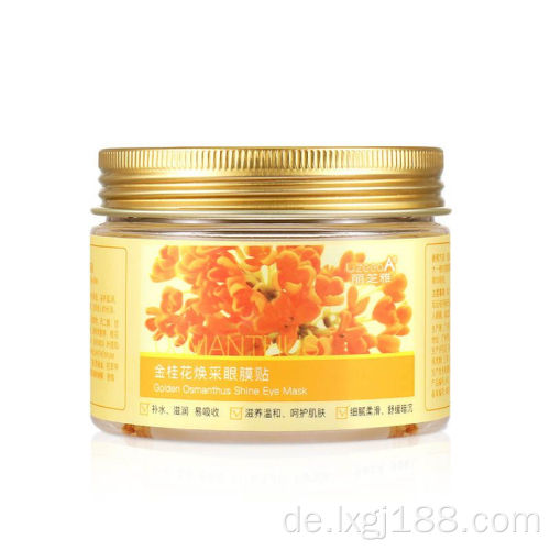 Gold Osmanthus Collagen Hautpflege Augenbehandlungsmaske